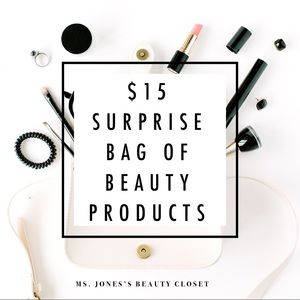 Surprise bag of beauty products
